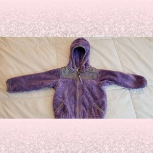 The North Face 2T Hooded Jacket Girls Purple